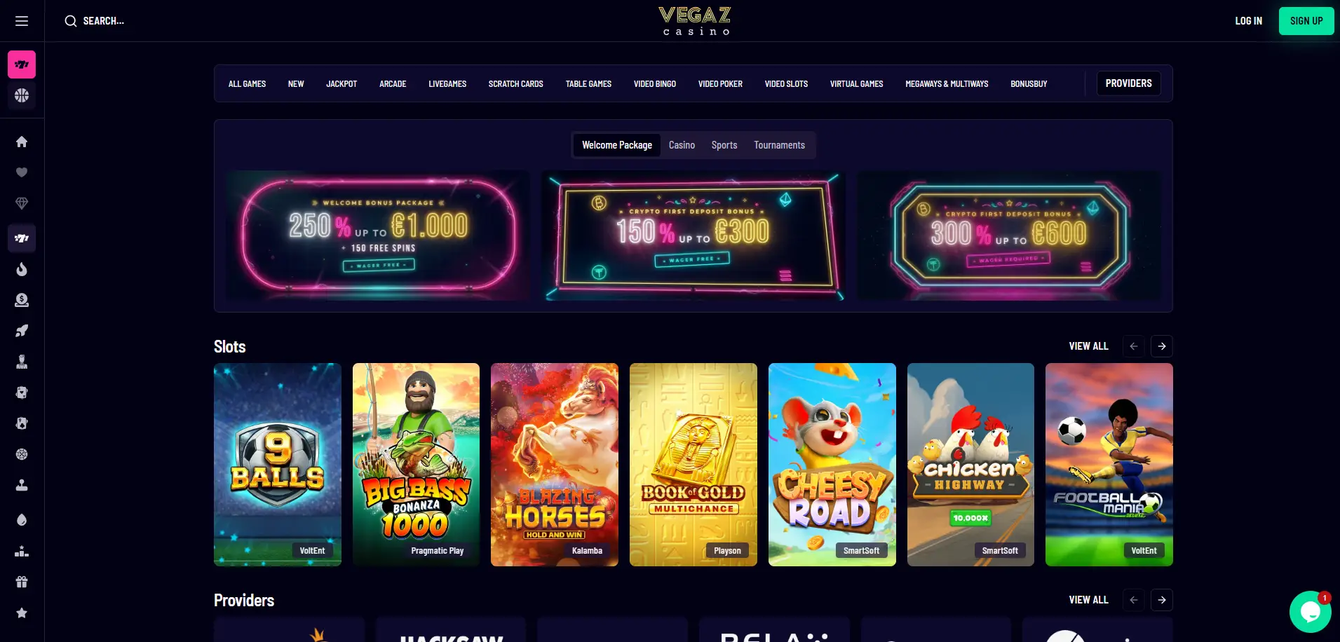 Vegaz Casino